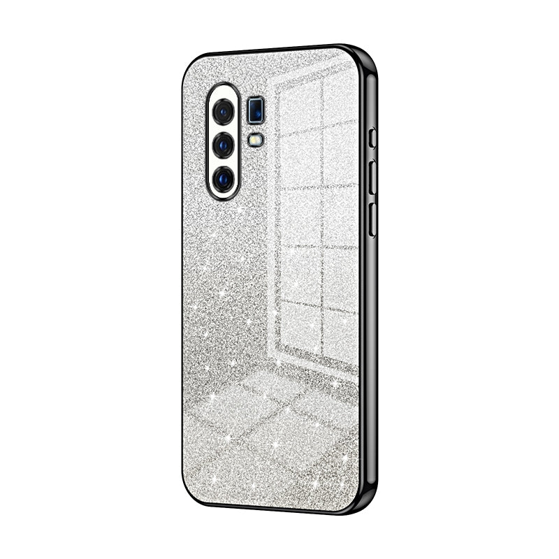 vivo X30 Pro Luxury Glitter Gradient Powder Electroplated Case with Advanced Protection and Style