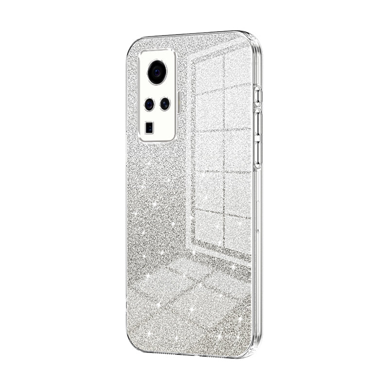 vivo X50 Pro Luxury Glitter Gradient Powder Electroplated Case with Advanced Protection and Style