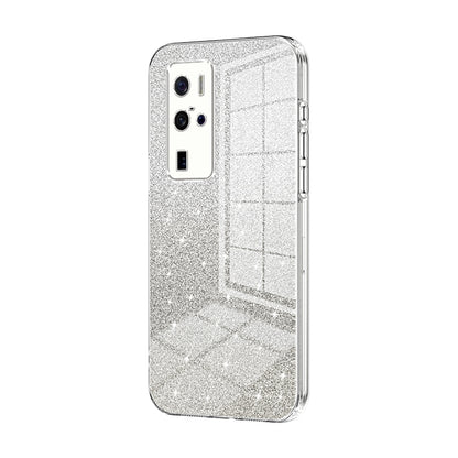 vivo X50 Pro+ Luxury Glitter Gradient Powder Electroplated Case with Advanced Protection and Style