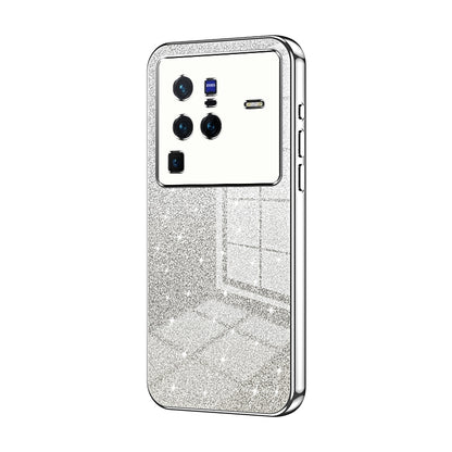 vivo X80 Pro Luxury Glitter Gradient Powder Electroplated Case with Advanced Protection and Style