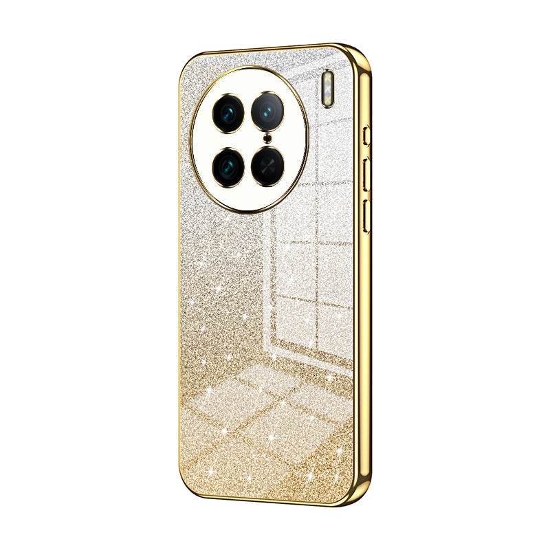 vivo X90 Pro Luxury Glitter Gradient Powder Electroplated Case with Advanced Protection and Style