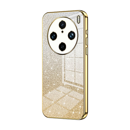 vivo X100 Pro Luxury Glitter Gradient Powder Electroplated Case with Advanced Protection and Style