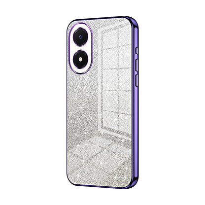 vivo Y02s Luxury Glitter Gradient Powder Electroplated Case with Advanced Protection and Style