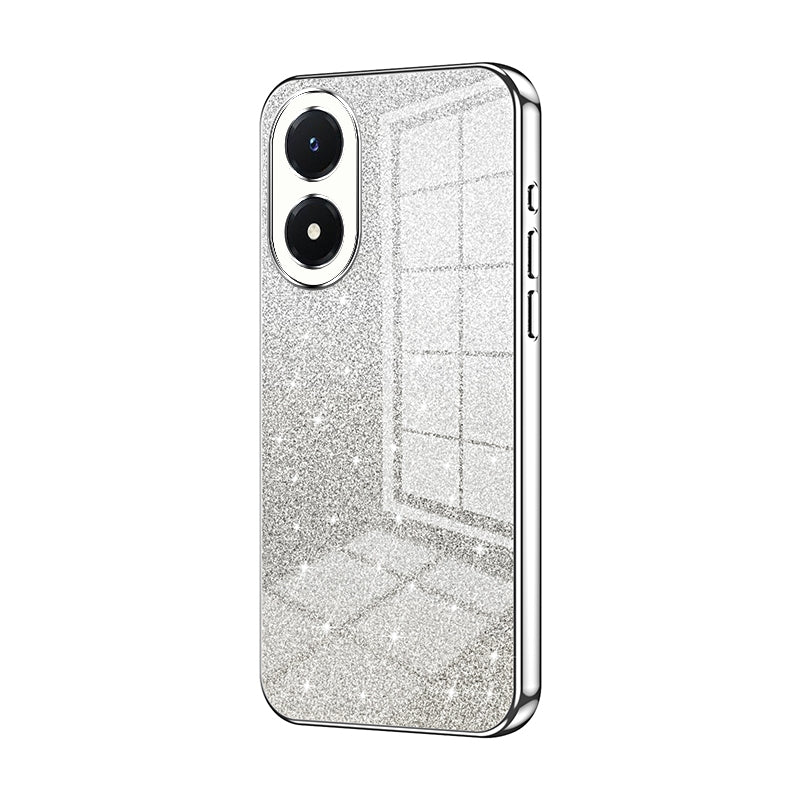vivo Y02s Luxury Glitter Gradient Powder Electroplated Case with Advanced Protection and Style