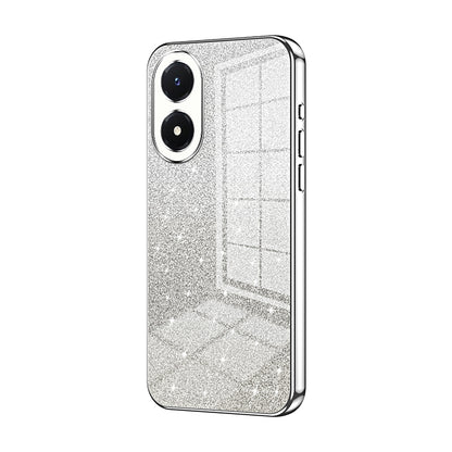 vivo Y02s Luxury Glitter Gradient Powder Electroplated Case with Advanced Protection and Style
