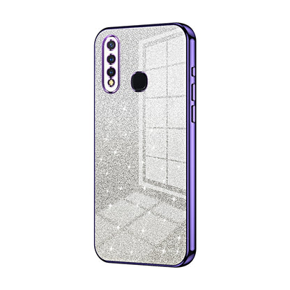 vivo U3 Luxury Glitter Gradient Powder Electroplated Case with Advanced Protection and Style