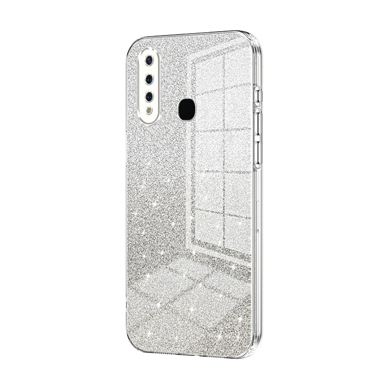 vivo Z5i Luxury Glitter Gradient Powder Electroplated Case with Advanced Protection and Style