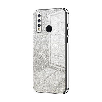vivo U3 Luxury Glitter Gradient Powder Electroplated Case with Advanced Protection and Style