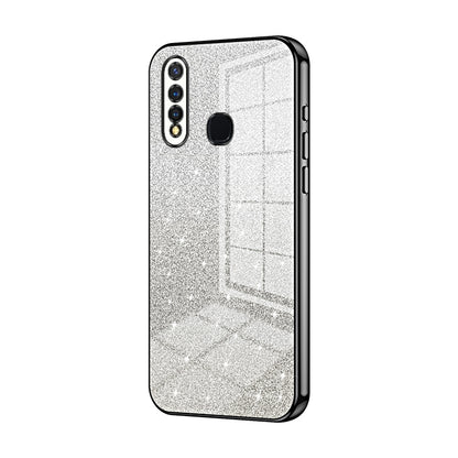 vivo U20 Luxury Glitter Gradient Powder Electroplated Case with Advanced Protection and Style