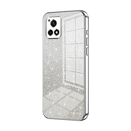 vivo Y52s T1 Luxury Glitter Gradient Powder Electroplated Case with Advanced Protection and Style