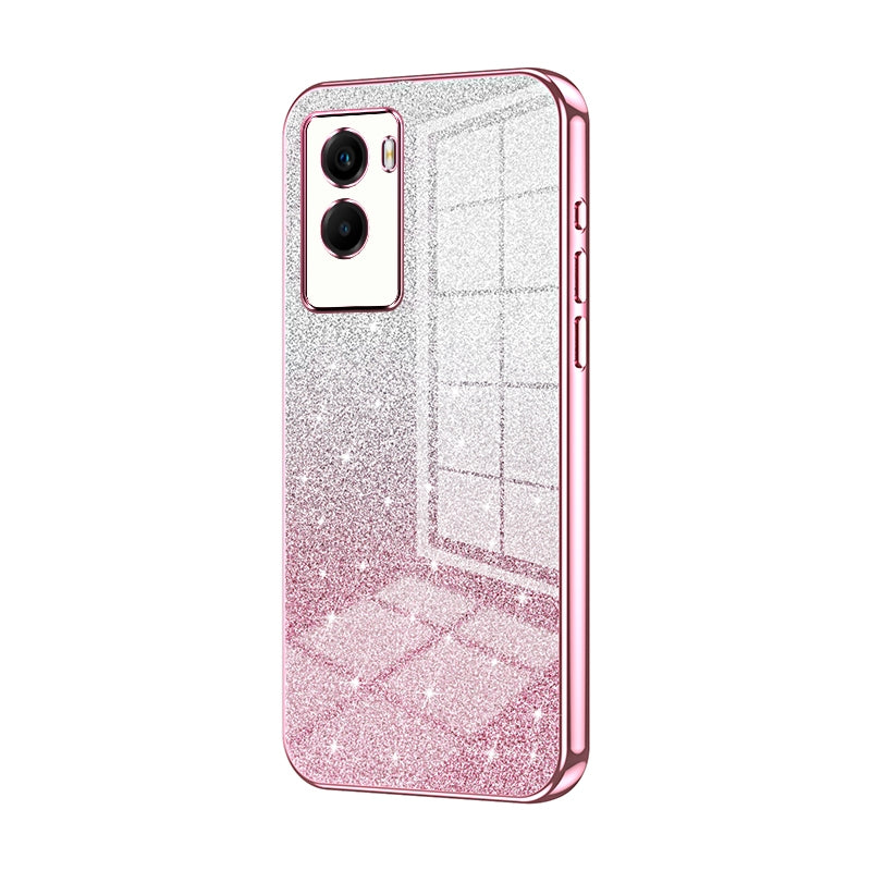 vivo Y72t Luxury Glitter Gradient Powder Electroplated Case with Advanced Protection and Style