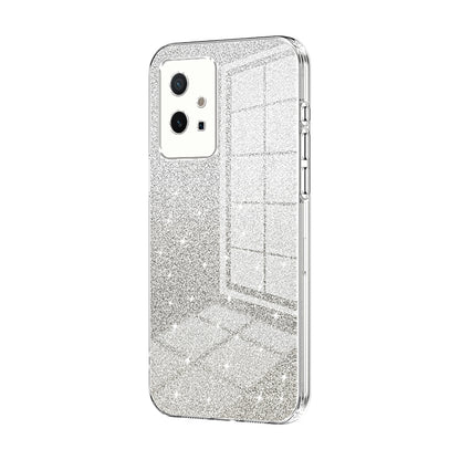 vivo Y75 5G Luxury Glitter Gradient Powder Electroplated Case with Advanced Protection and Style