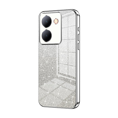 vivo Y78 Luxury Glitter Gradient Powder Electroplated Case with Advanced Protection and Style