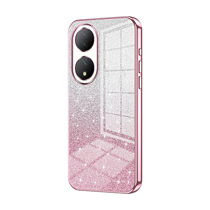 vivo Y100A Luxury Glitter Gradient Powder Electroplated Case with Advanced Protection and Style