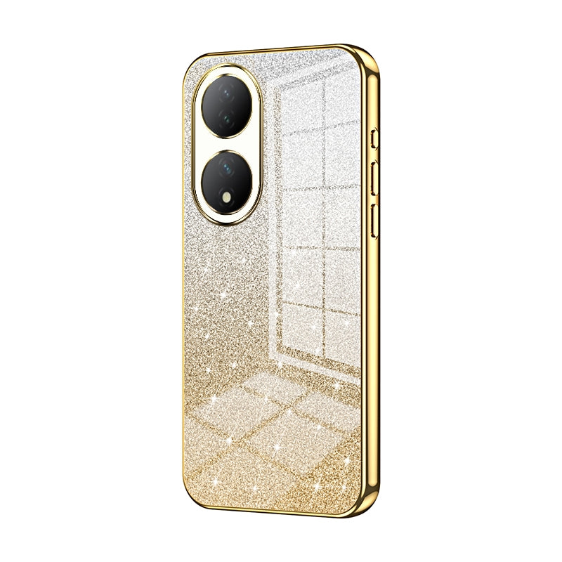 vivo Y100 Luxury Glitter Gradient Powder Electroplated Case with Advanced Protection and Style