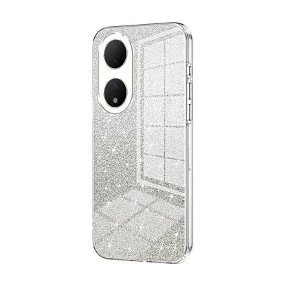 vivo Y100A Luxury Glitter Gradient Powder Electroplated Case with Advanced Protection and Style