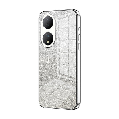 vivo Y100A Luxury Glitter Gradient Powder Electroplated Case with Advanced Protection and Style