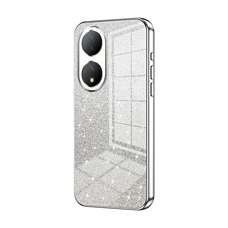 vivo Y100 Luxury Glitter Gradient Powder Electroplated Case with Advanced Protection and Style