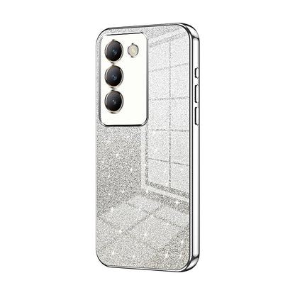 vivo V30 SE Luxury Glitter Gradient Powder Electroplated Case with Advanced Protection and Style