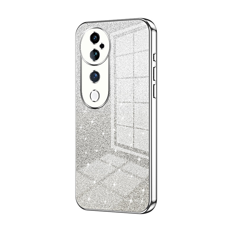 vivo S19 Pro Luxury Glitter Gradient Powder Electroplated Case with Advanced Protection and Style