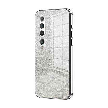 Xiaomi Mi 10 5G Luxury Glitter Gradient Powder Electroplated Case with Advanced Protection and Style