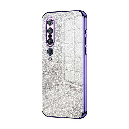 Xiaomi Mi 10 Pro 5G Luxury Glitter Gradient Powder Electroplated Case with Advanced Protection and Style