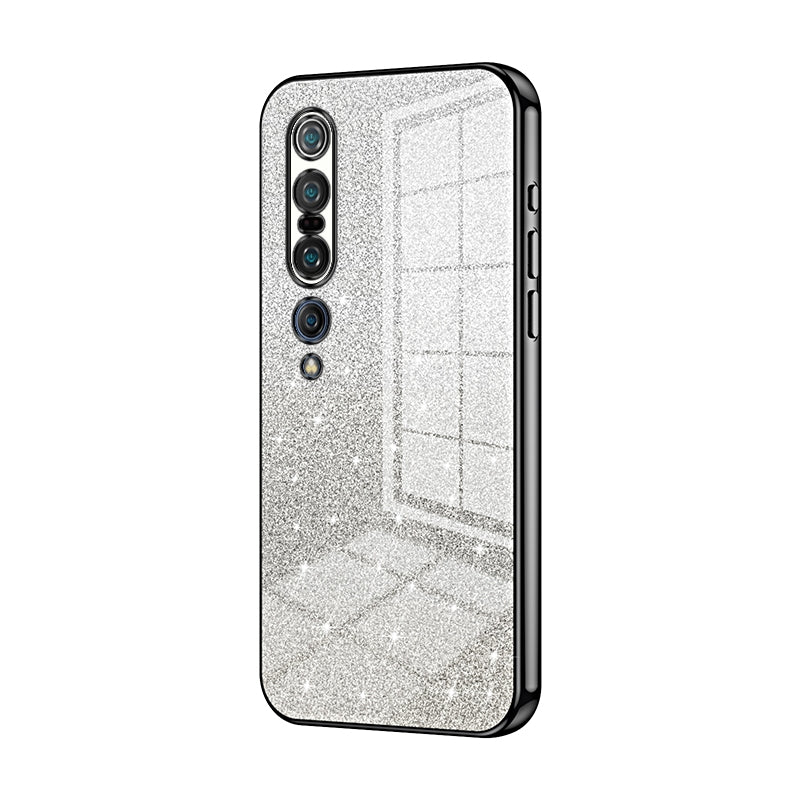 Xiaomi Mi 10 Pro 5G Luxury Glitter Gradient Powder Electroplated Case with Advanced Protection and Style