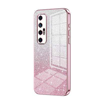 Xiaomi Mi 10S Luxury Glitter Gradient Powder Electroplated Case with Advanced Protection and Style