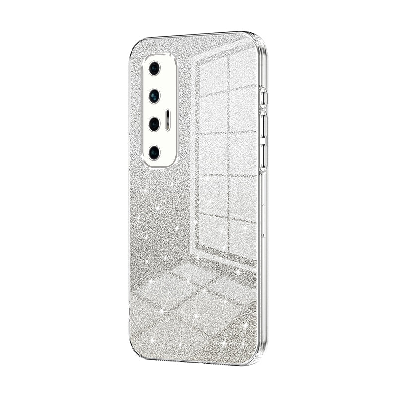 Xiaomi Mi 10S Luxury Glitter Gradient Powder Electroplated Case with Advanced Protection and Style