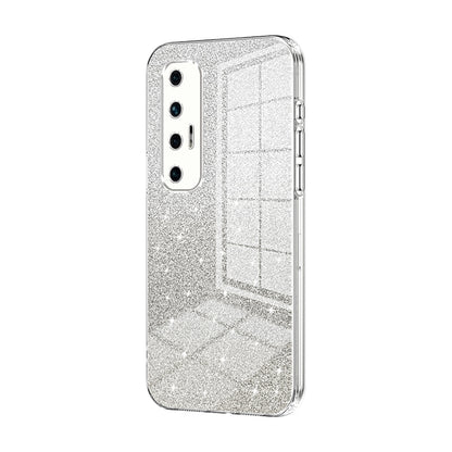 Xiaomi Mi 10S Luxury Glitter Gradient Powder Electroplated Case with Advanced Protection and Style