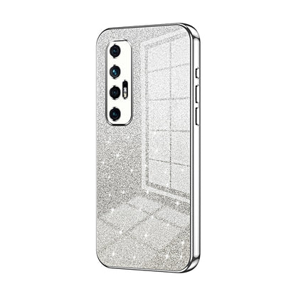 Xiaomi Mi 10S Luxury Glitter Gradient Powder Electroplated Case with Advanced Protection and Style