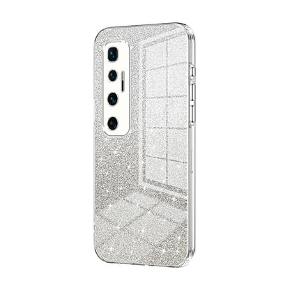 Xiaomi Mi 10 Ultra Luxury Glitter Gradient Powder Electroplated Case with Advanced Protection and Style