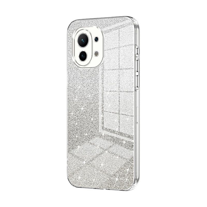 Xiaomi Mi 11 Luxury Glitter Gradient Powder Electroplated Case with Advanced Protection and Style
