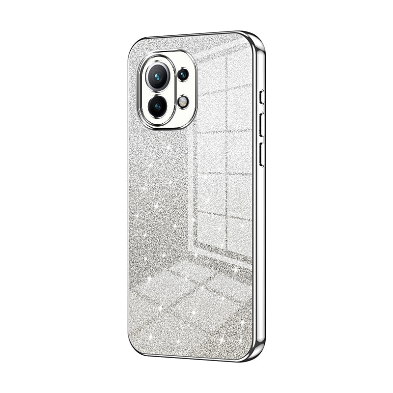 Xiaomi Mi 11 Luxury Glitter Gradient Powder Electroplated Case with Advanced Protection and Style