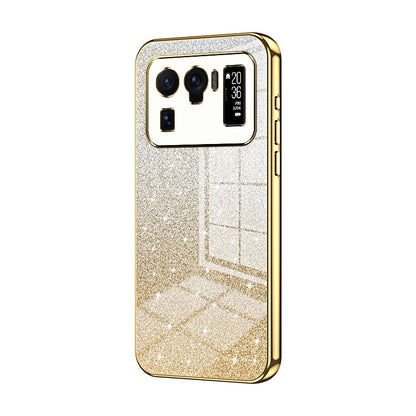 Xiaomi Mi 11 Ultra Luxury Glitter Gradient Powder Electroplated Case with Advanced Protection and Style