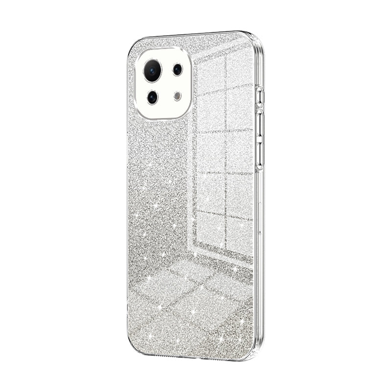 Xiaomi Mi 11 Lite 5G Luxury Glitter Gradient Powder Electroplated Case with Advanced Protection and Style