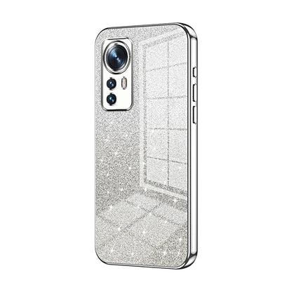 Xiaomi 12 Luxury Glitter Gradient Powder Electroplated Case with Advanced Protection and Style