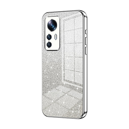 Xiaomi 12T Pro Luxury Glitter Gradient Powder Electroplated Case with Advanced Protection and Style
