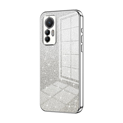 Xiaomi 12 Lite Luxury Glitter Gradient Powder Electroplated Case with Advanced Protection and Style
