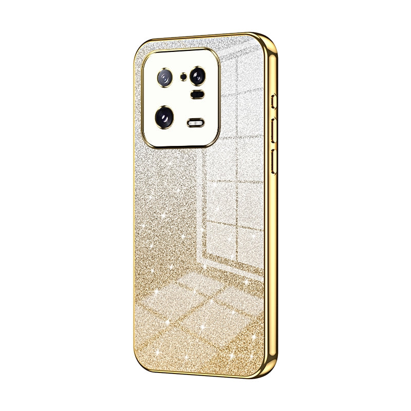 Xiaomi 13 Pro Luxury Glitter Gradient Powder Electroplated Case with Advanced Protection and Style