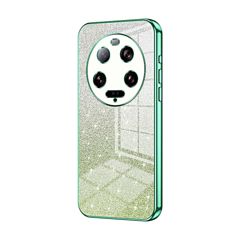 Xiaomi 13 Ultra Luxury Glitter Gradient Powder Electroplated Case with Advanced Protection and Style