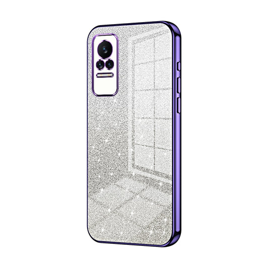 Xiaomi Civi 1S Luxury Glitter Gradient Powder Electroplated Case with Advanced Protection and Style