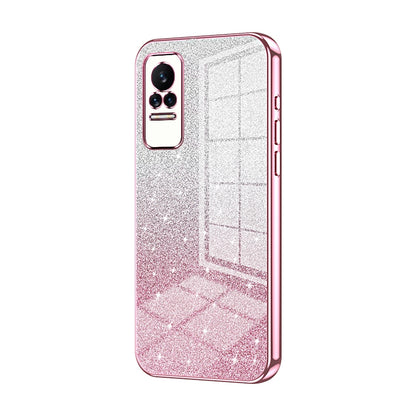 Xiaomi Civi 1S Luxury Glitter Gradient Powder Electroplated Case with Advanced Protection and Style