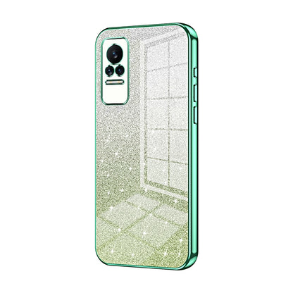 Xiaomi Civi 1S Luxury Glitter Gradient Powder Electroplated Case with Advanced Protection and Style