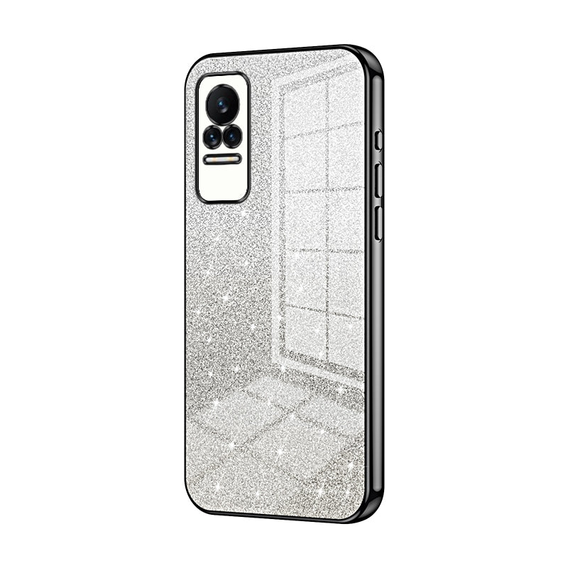 Xiaomi Civi Luxury Glitter Gradient Powder Electroplated Case with Advanced Protection and Style