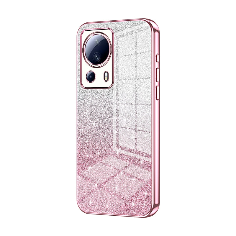 Xiaomi 13 Lite Luxury Glitter Gradient Powder Electroplated Case with Advanced Protection and Style