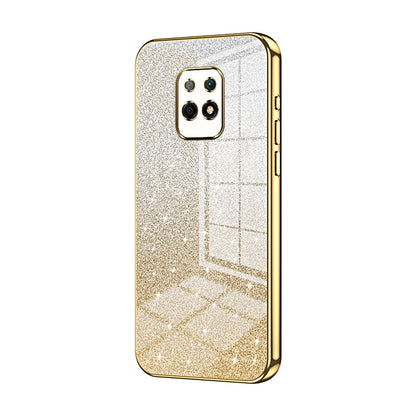 Xiaomi Redmi 10X 5G Luxury Glitter Gradient Powder Electroplated Case with Advanced Protection and Style