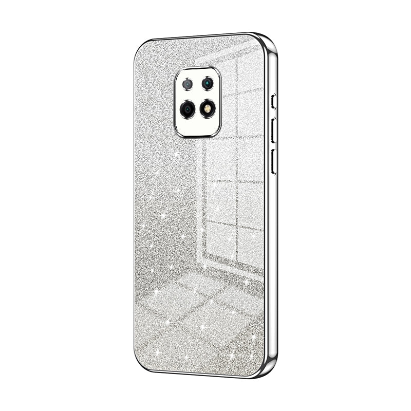 Xiaomi Redmi 10X 5G Luxury Glitter Gradient Powder Electroplated Case with Advanced Protection and Style