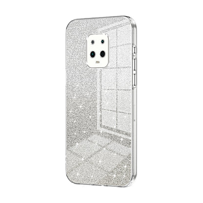 Xiaomi Redmi 10X Pro 5G Luxury Glitter Gradient Powder Electroplated Case with Advanced Protection and Style