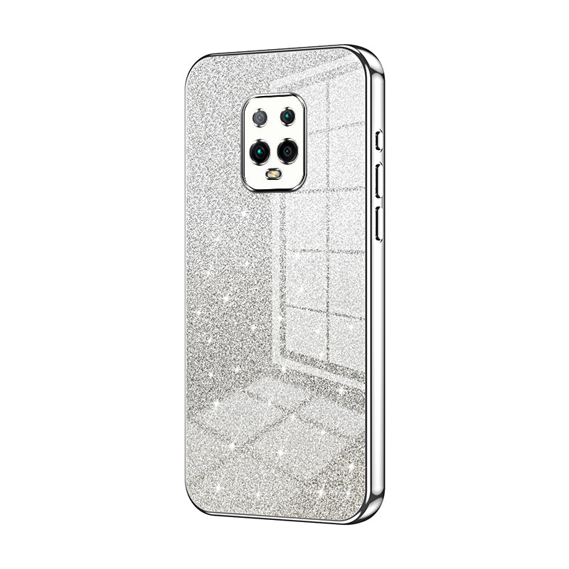 Xiaomi Redmi 10X Pro 5G Luxury Glitter Gradient Powder Electroplated Case with Advanced Protection and Style